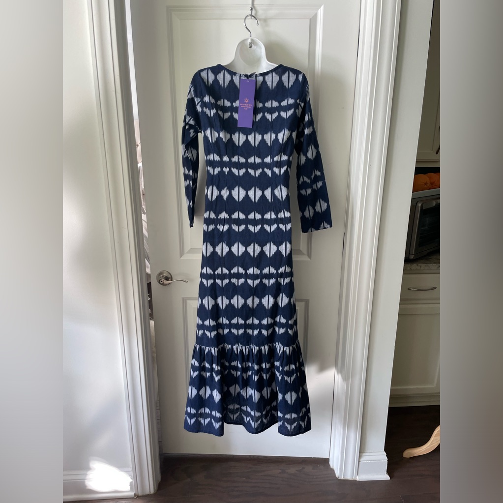 Pax Philomena Hand Woven Ikat Dress Size Small — image 3 of 8